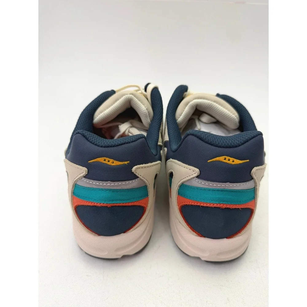 Saucony Grid Azura 2000 Changing Tides Mens White Blue Sneakers S70644-3 Size 13
